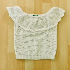 Knit crop top